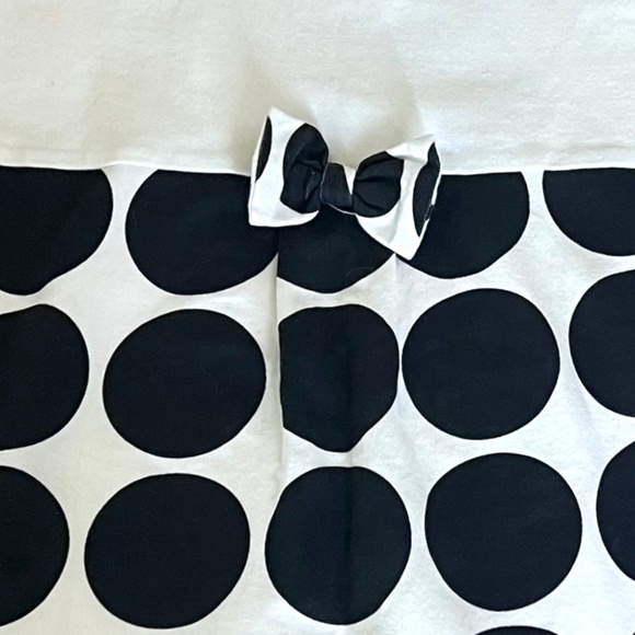 NWT deux par deux Black and white polka dot Outfit Leggings Tunic Top 7 - Picture 6 of 8